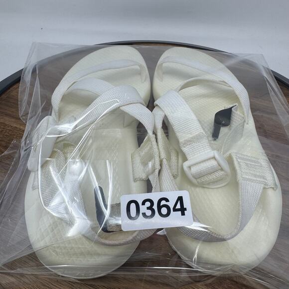 Chaco Z/1 White/Cream Single Strap Outdoor Open Toe Classic Sandals Women's 9 - Picture 12 of 12
